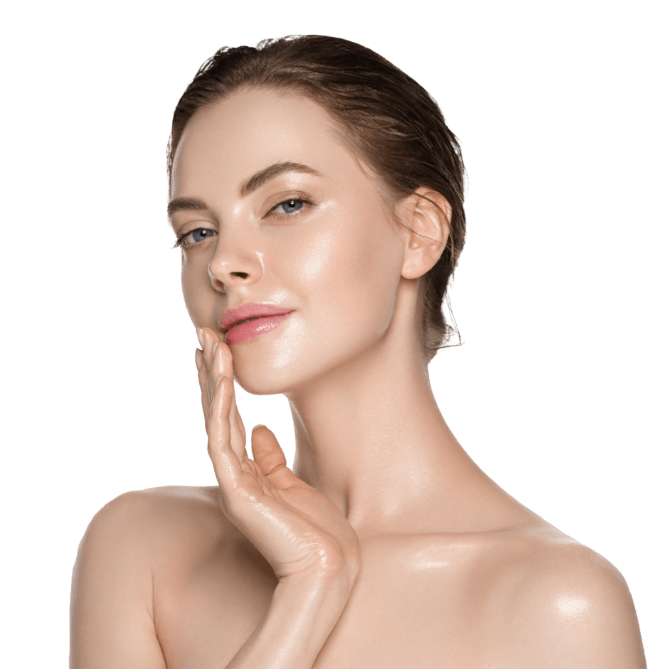 woman smiling